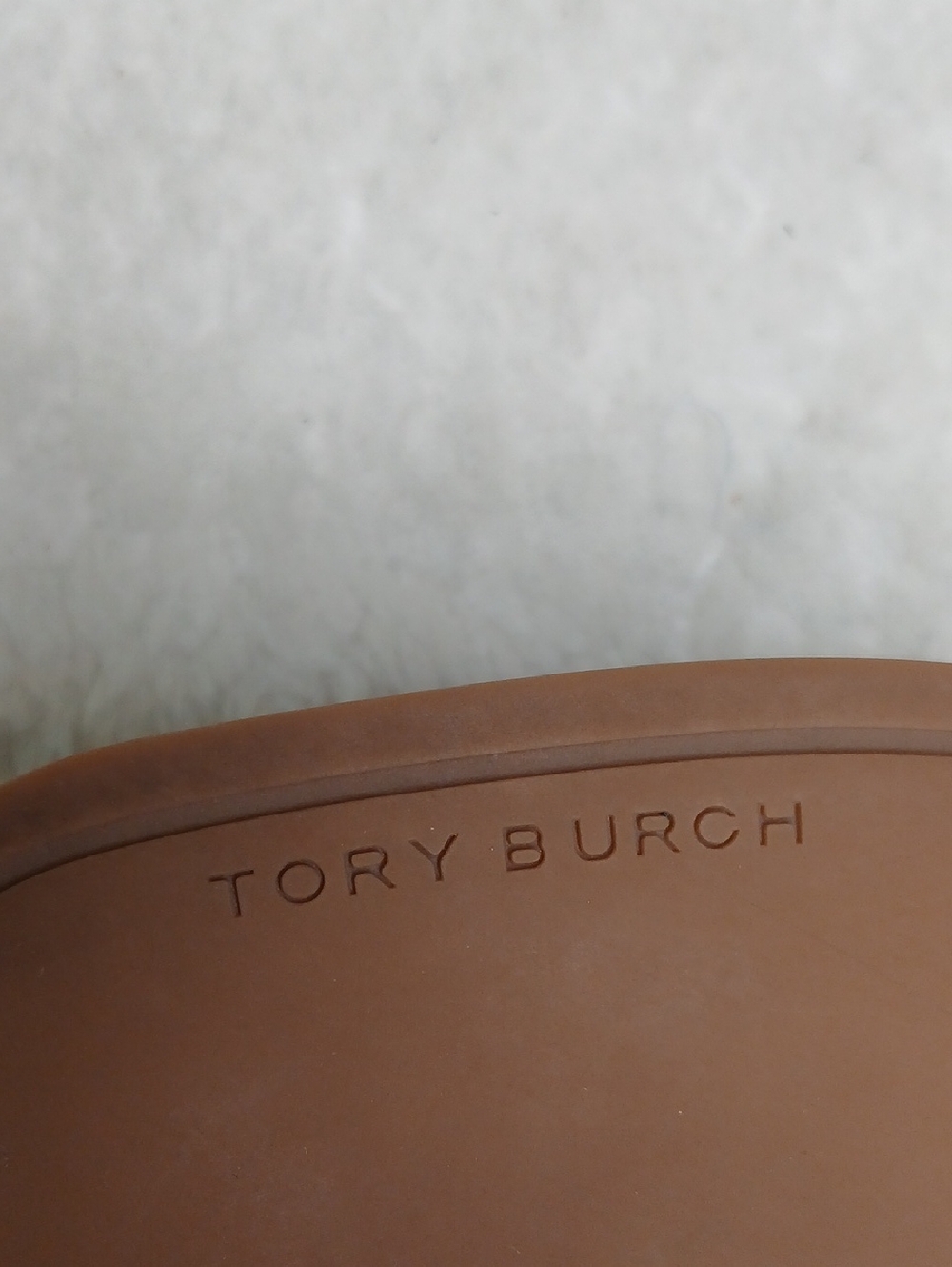 Tory Burch Mini Benton Chain Band Thong Sandals Size 7.5 - Picture 10 of 12